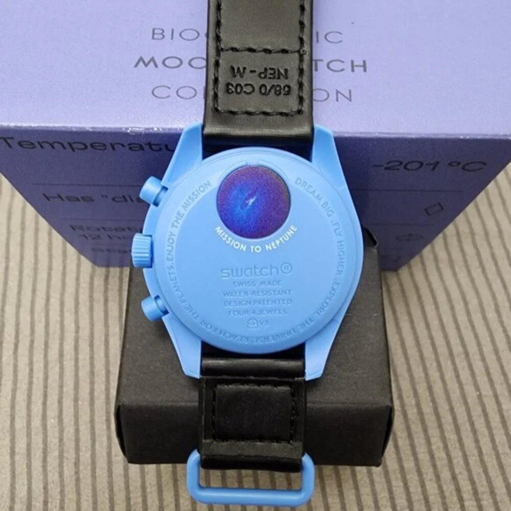 Swatch x Omega MoonSwatch Mission to Neptune Watch